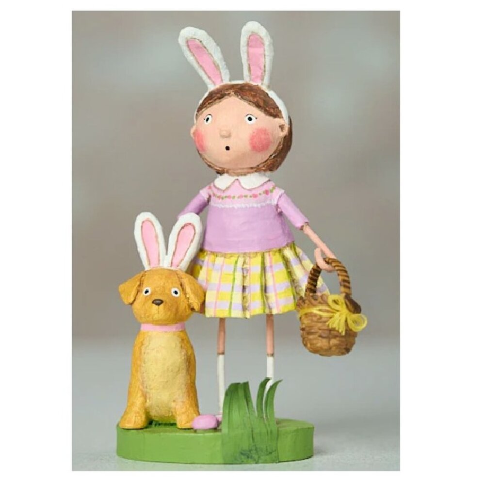Lori Mitchell "All Ears for Easter" Spring Easter Collectible Figure NEW
